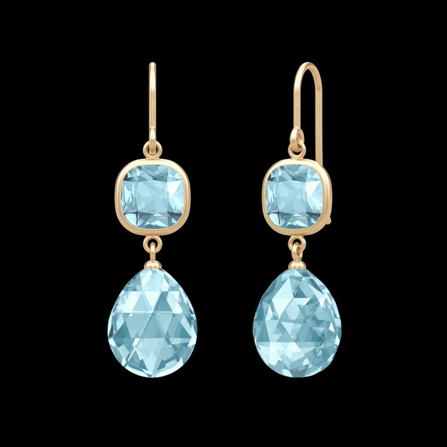 Smykker Julie Sandlau  | Olivia Earrings Ice Blue